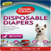 Simple Solution Disposable Female Diapers -30 Count Indiana Pet Supply