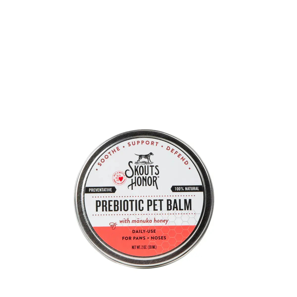Skout's Honor Prebiotic Pet Balm 2 oz Indiana Pet Supply