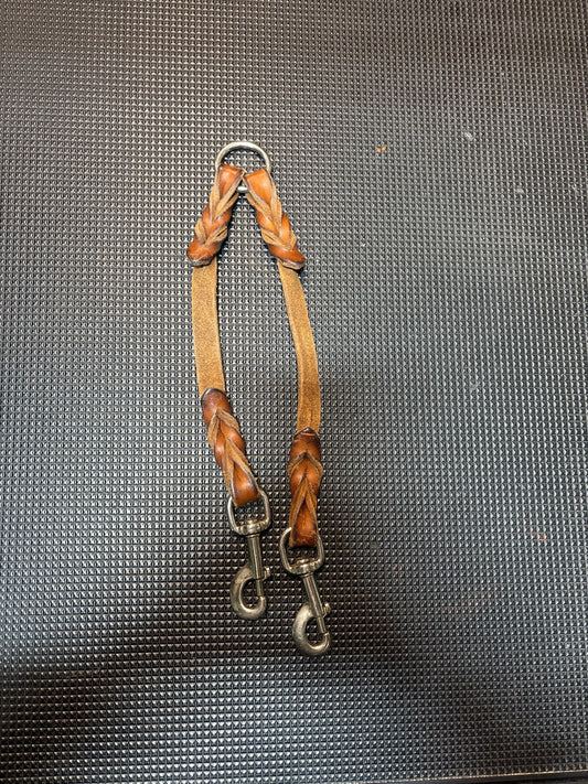 Soft Touch Braided Leather Dog Coupler Indiana Pet Supply