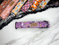 Spooky Purple Halloween Dog Collar K and M Collars, LLC