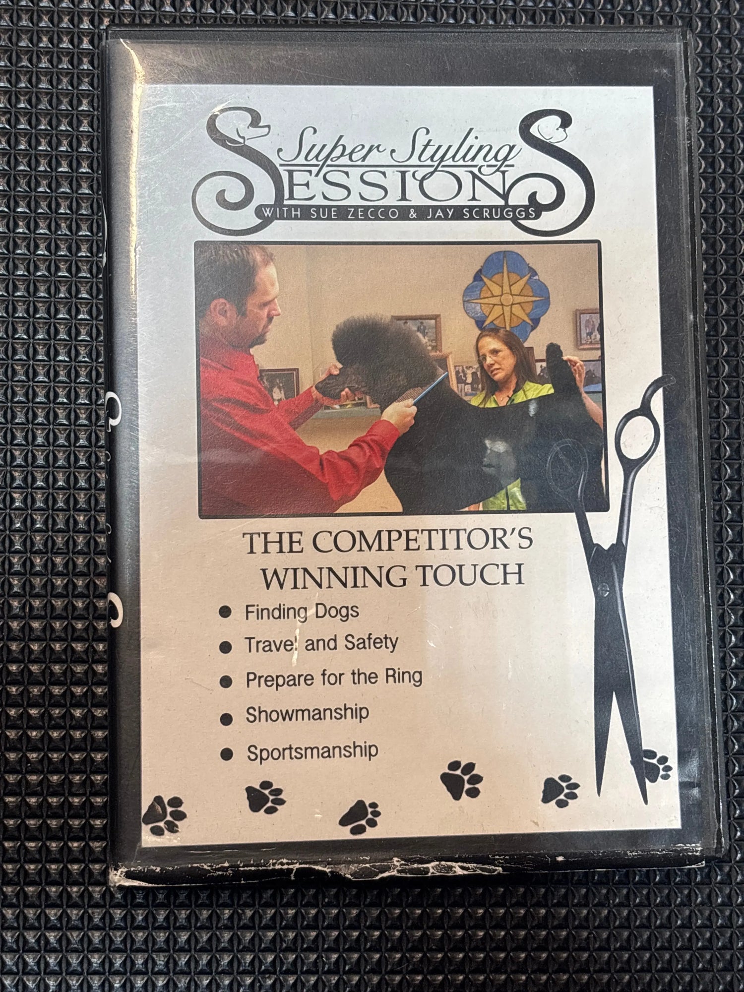 Super Styling Sessions with Sue Zecco & Jay Scruggs The Competitior's Winner Touch DVD Indiana Pet Supply