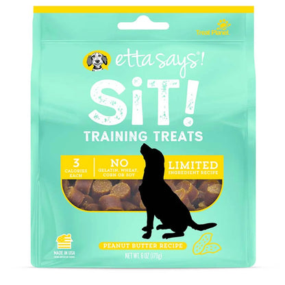 Etta Says! Sit! Dog Training Treats Peanut Butter Recipe