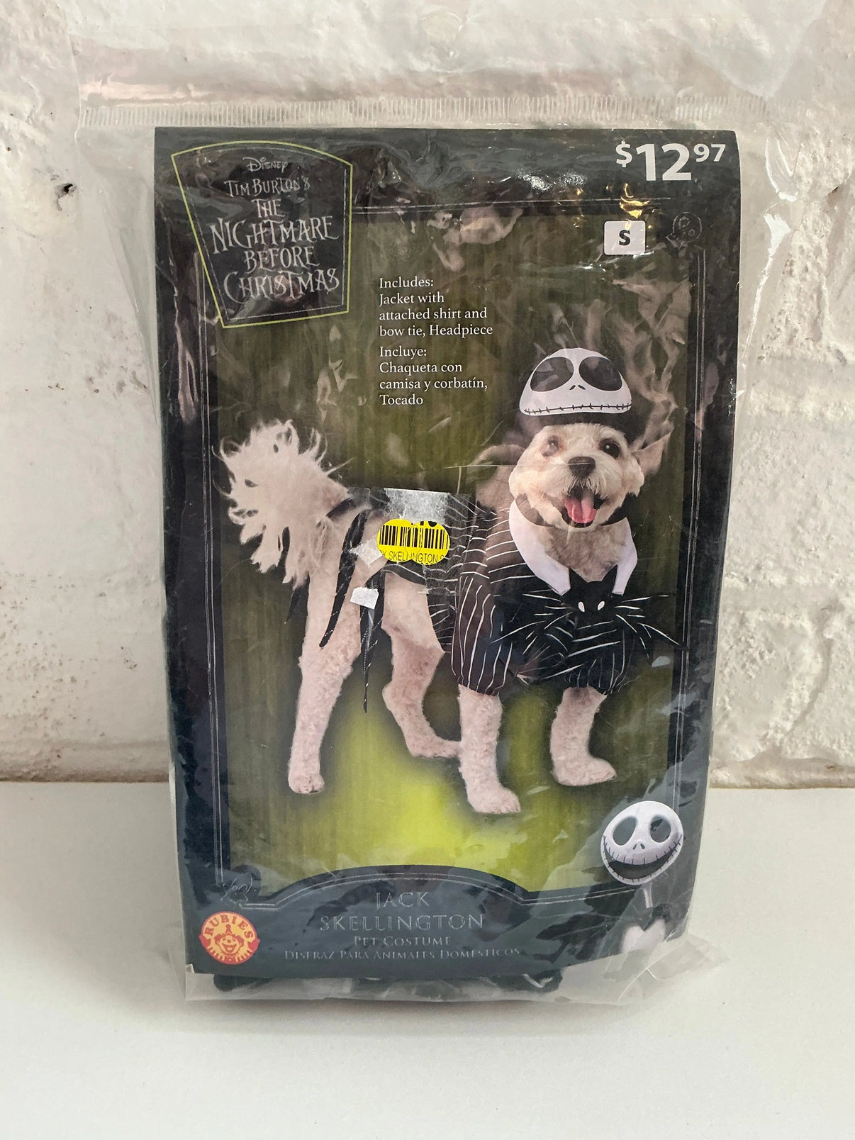 The Nightmare Before Christmas Size Small Dog Costume Indiana Pet Supply