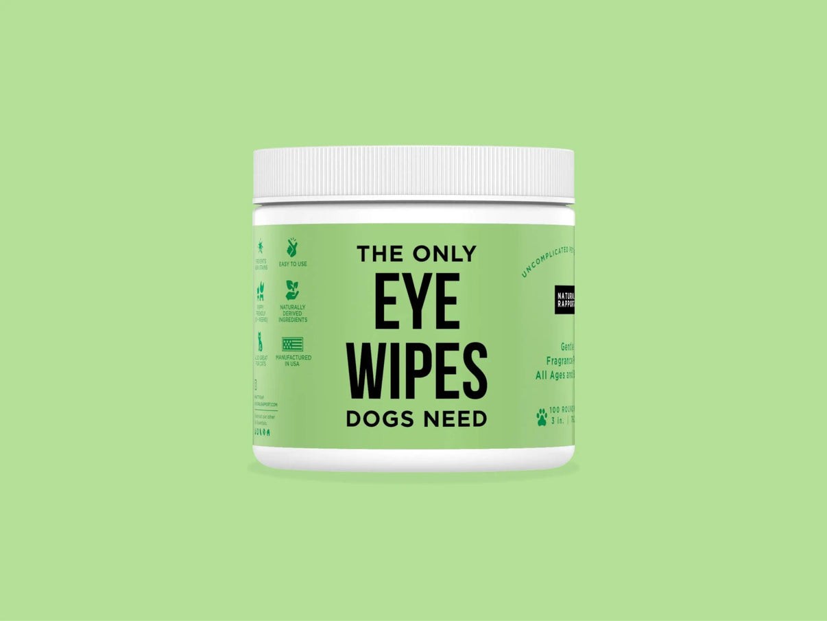 The Only Eye Wipes Dogs Need Natural Rapport