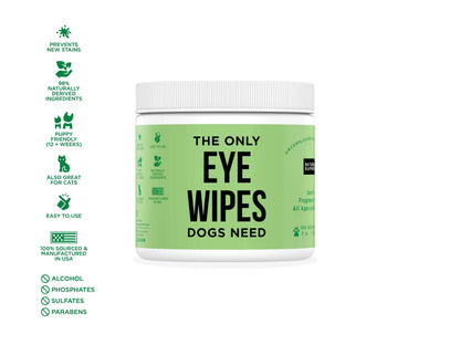 The Only Eye Wipes Dogs Need Natural Rapport