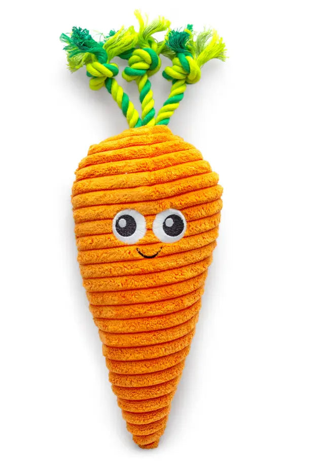 ThoozyPet Carrot Plush Dog Toy 10" Indiana Pet Supply