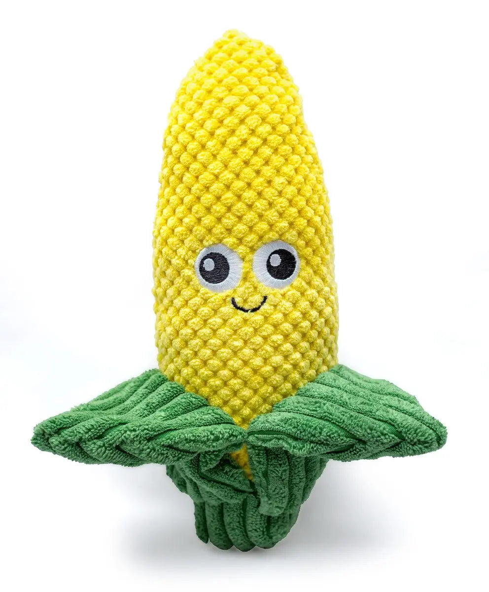 ThoozyPet Corn Plush Dog Toy 10" Indiana Pet Supply