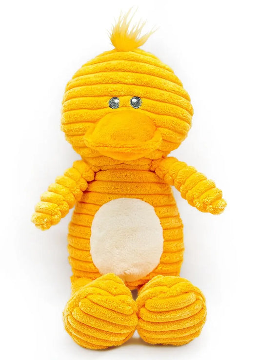 ThoozyPet Tuff & Cuddly Duck Plush Dog Toy 12.5" Indiana Pet Supply