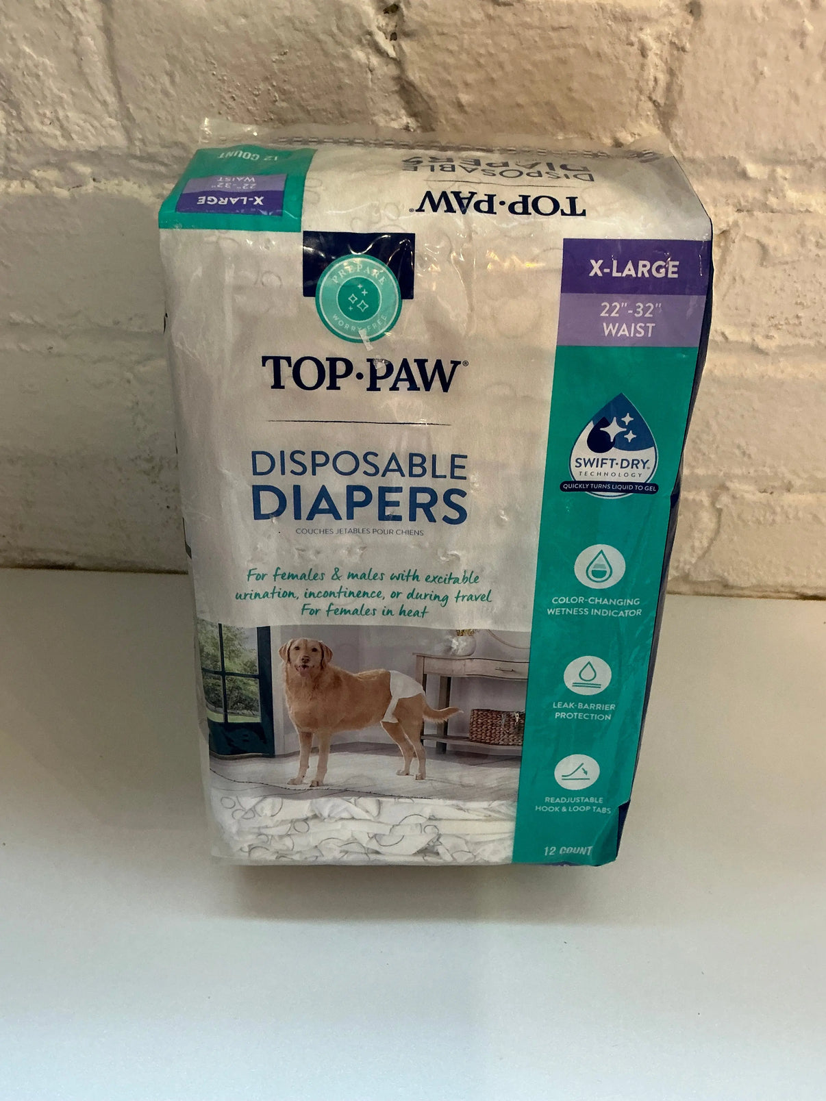 Top Paw Disposable Diapers Indiana Pet Supply