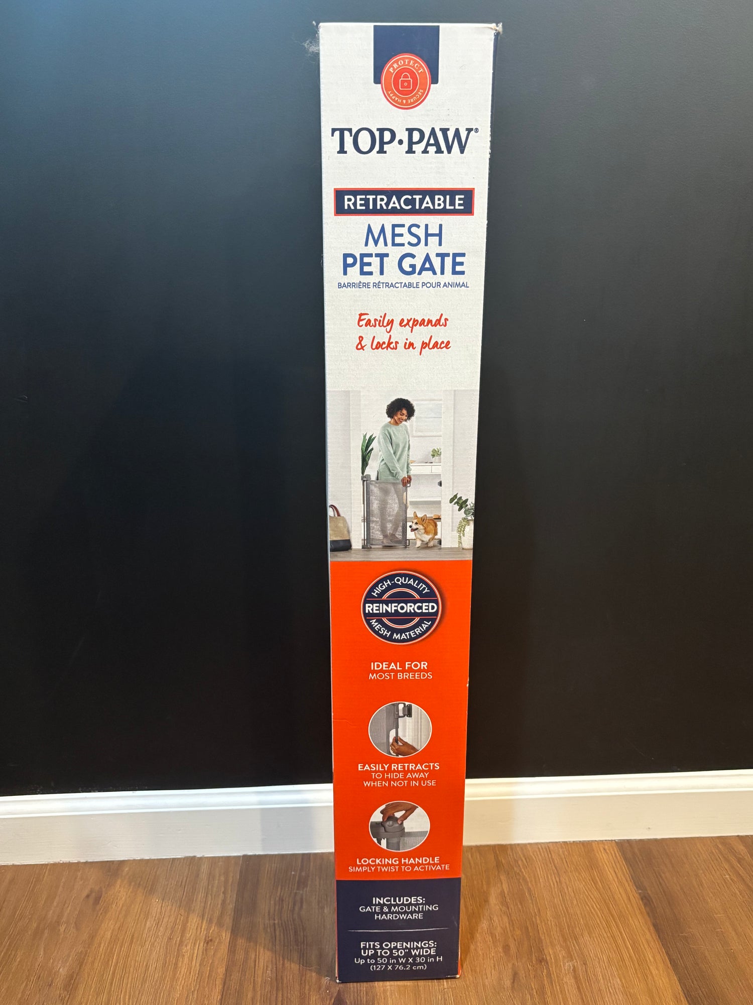 Top Paw Retractable Mesh Gate Indiana Pet Supply