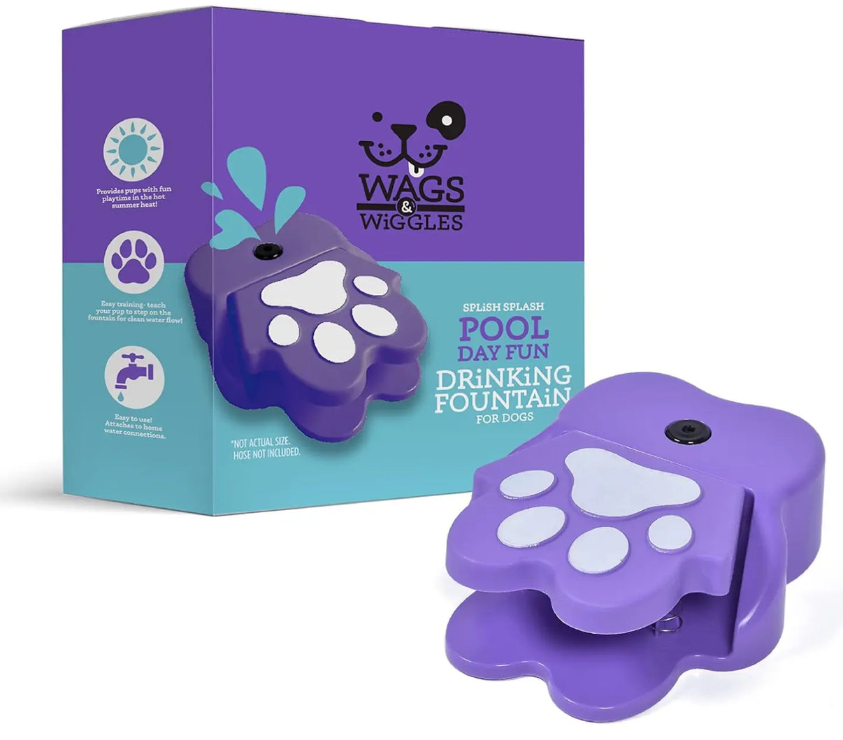 Wags & Wiggles 12" Drinking Fountain for Dogs Indiana Pet Supply