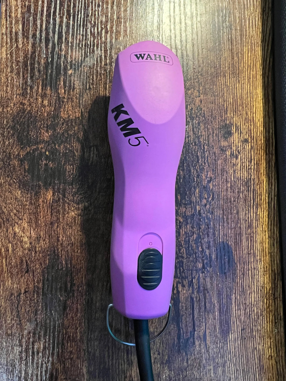 Wahl KM5 2 Speed Corded Dog Grooming Clippers - Pink/Purple Indiana Pet Supply