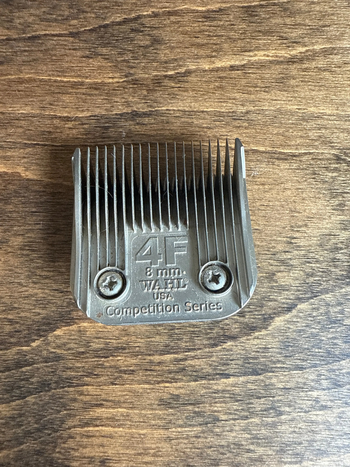 Wahl #4F Competition Series Blade – 3/8" (9.5 mm) Finish Cut Indiana Pet Supply