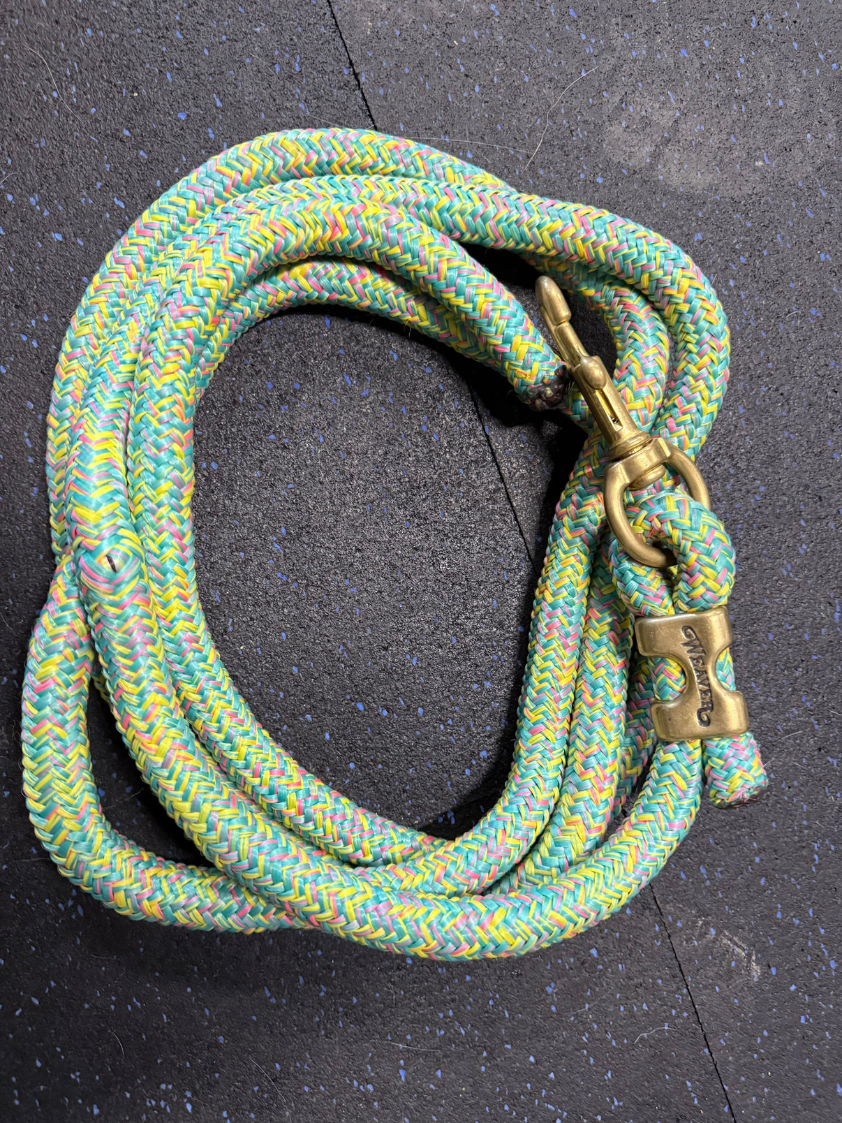 Weaver 10’ Poly Lead Rope DISCONTINUED COLOR Indiana Pet Supply