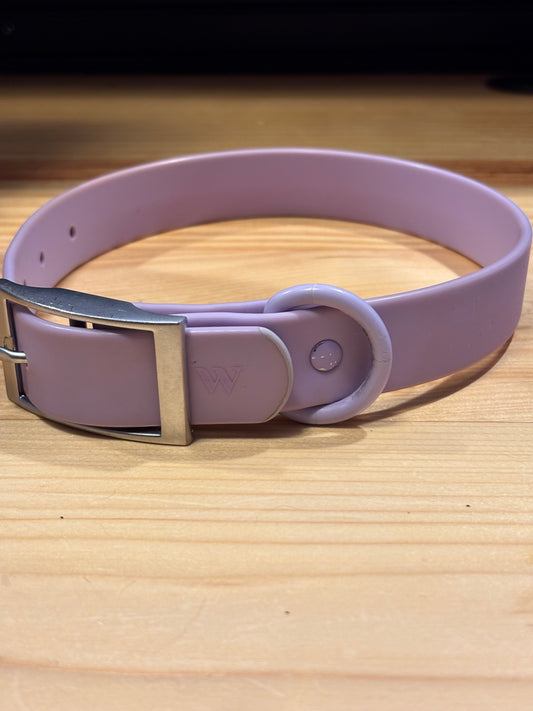 Wild One Adjustable Lilac Waterproof Collar Medium Indiana Pet Supply