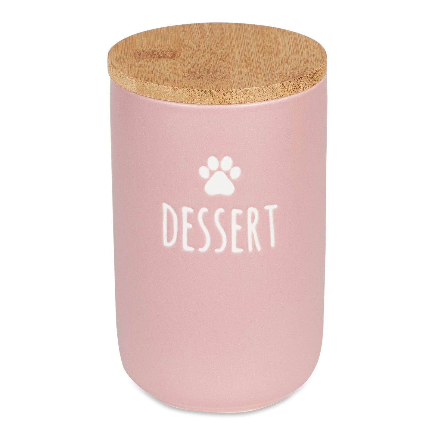 Dessert Pale Mauve Ceramic Treat Canister