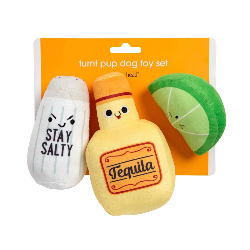 Pearhead Tequila Shots Dog Toy Set 3pc