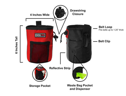 Beta Treat Pouch + Built-In Waste Bag Dispenser