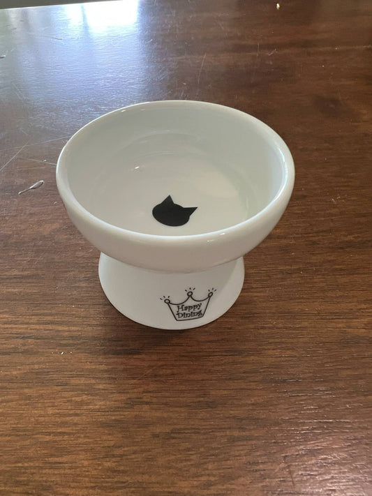 Necoichi Raised Cat Food Bowl