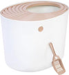 IRIS Top Entry Cat Litter Box with Scoop, Large