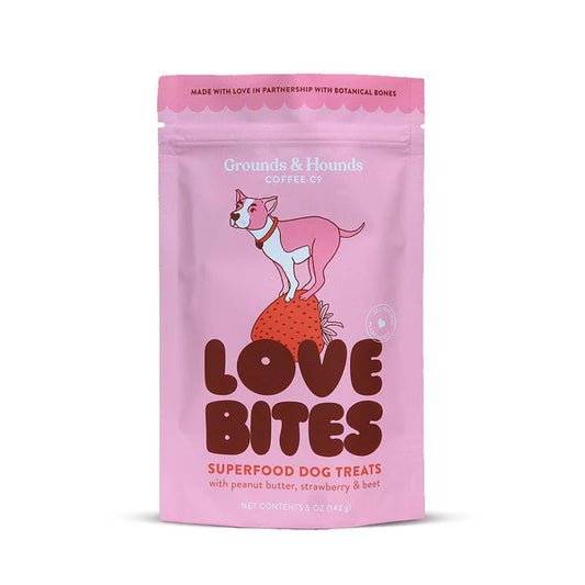 Grounds & Hounds Love Bites Dog Treats
